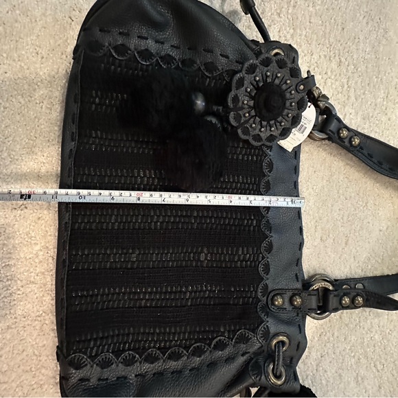 Isabella Fiore black bag with Pom details NWT - Picture 7 of 7